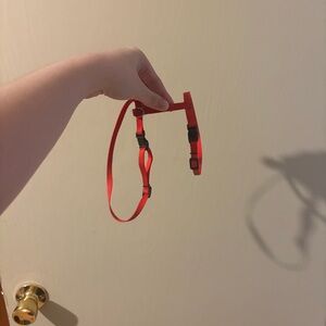 Red Adjustable Pet Harness